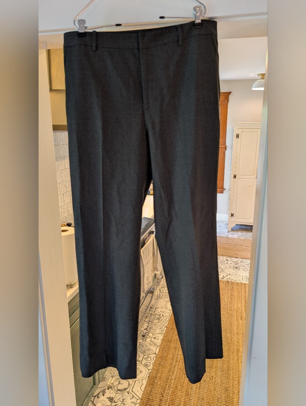Lauren Ralph Lauren Charcoal Wool Dress Pants Size 12
